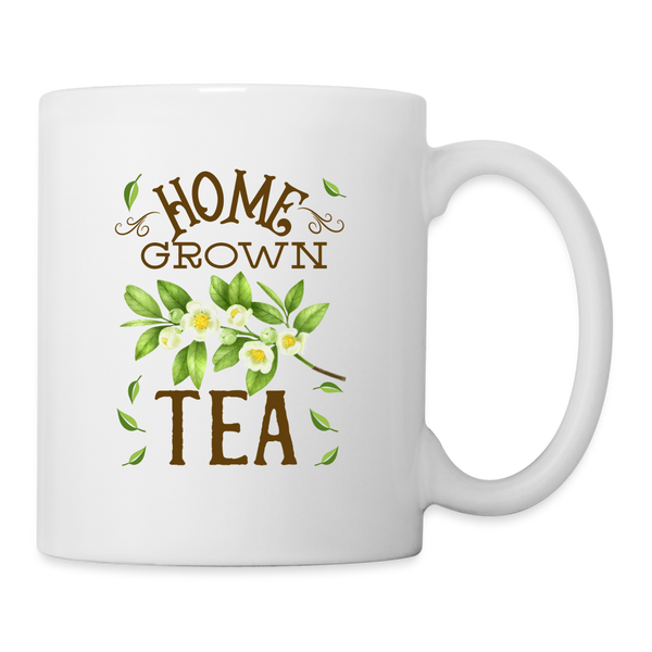 Home Grown Tea Mug - white