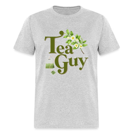 The Tea Guy Unisex T-Shirt - heather gray