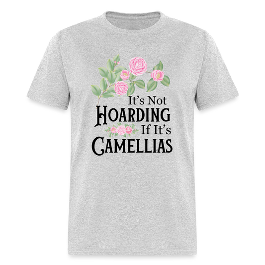 Camellia Hoarding LIGHT Unisex T-Shirt - heather gray