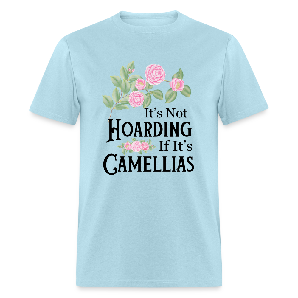 Camellia Hoarding LIGHT Unisex T-Shirt - powder blue